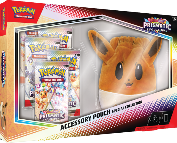 Pokemon - Prismatic Evolutions Pouch Ingles